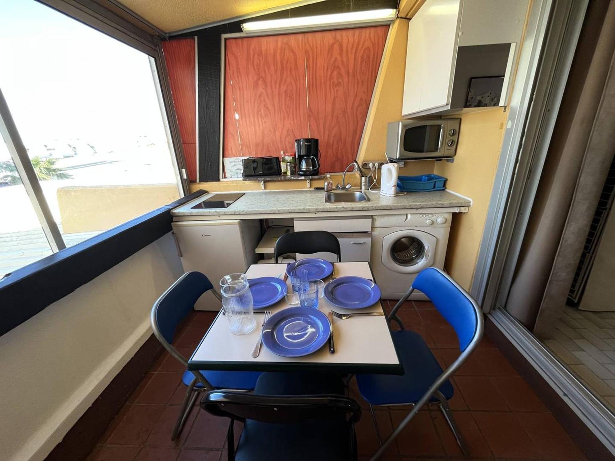 Appartamento Studio Cap d'Agde naturisme, 1 pièce, 2 personnes - FR-1-249A-15 Esterno foto